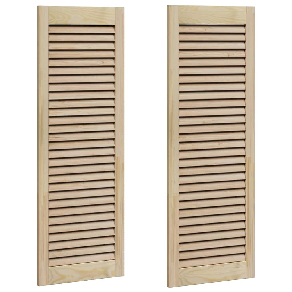 Ormarna vrata s vratima 2 pcs Prirodna 110 x 2,1 x 39,5 cm