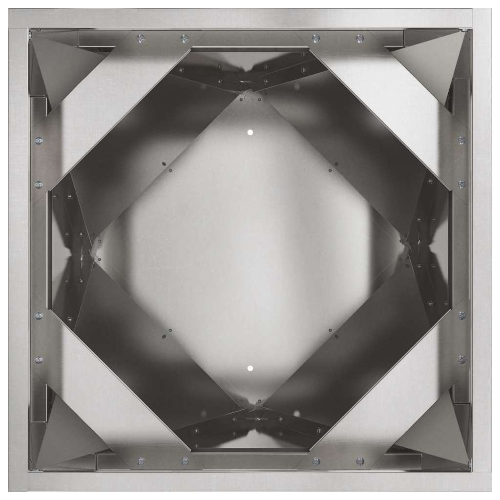 Sadilica 2 pcs Srebrno 40 x 40 x 75 cm Nehrđajući čelik