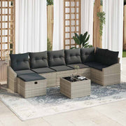 Set sofe s jastukom s pohranom 8 pcs poliratan