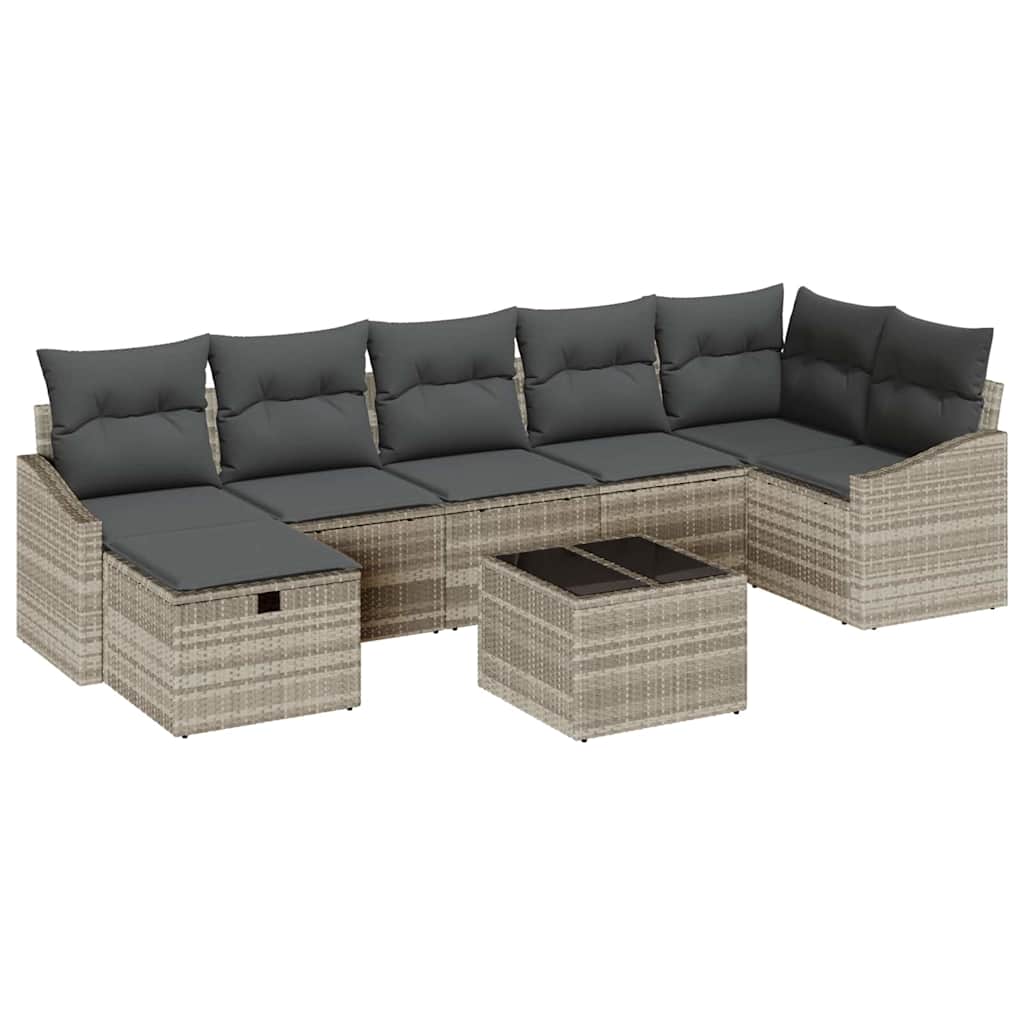 Set sofe s jastukom s pohranom 8 pcs poliratan