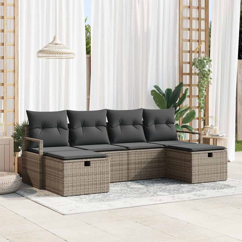 Set sofe s jastukom 5 pcs poliratan