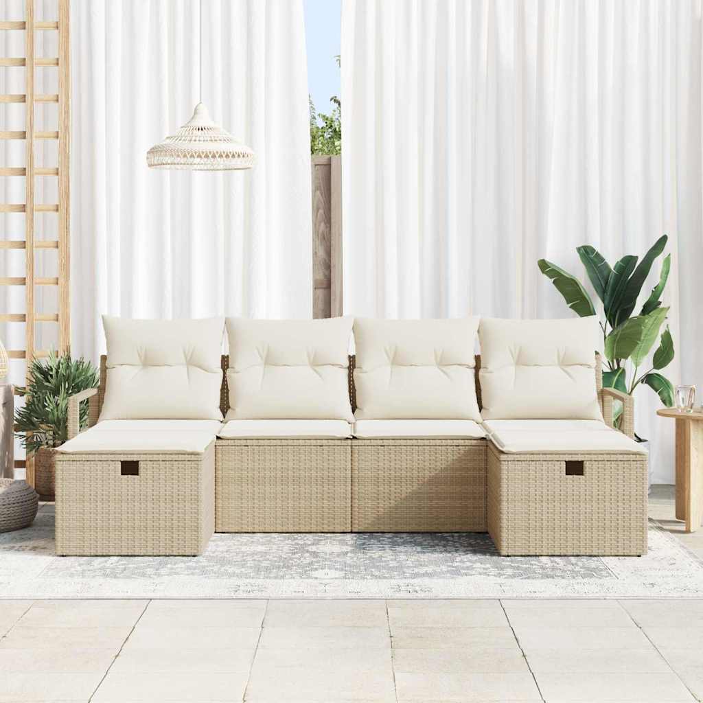 Set sofe s jastukom 5 pcs poliratan