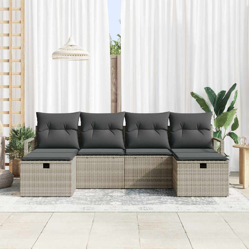 Set sofe s jastukom 5 pcs poliratan
