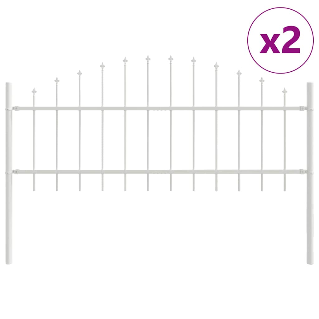 Vrtna Ograda Woerden 2 pcs Bijelo