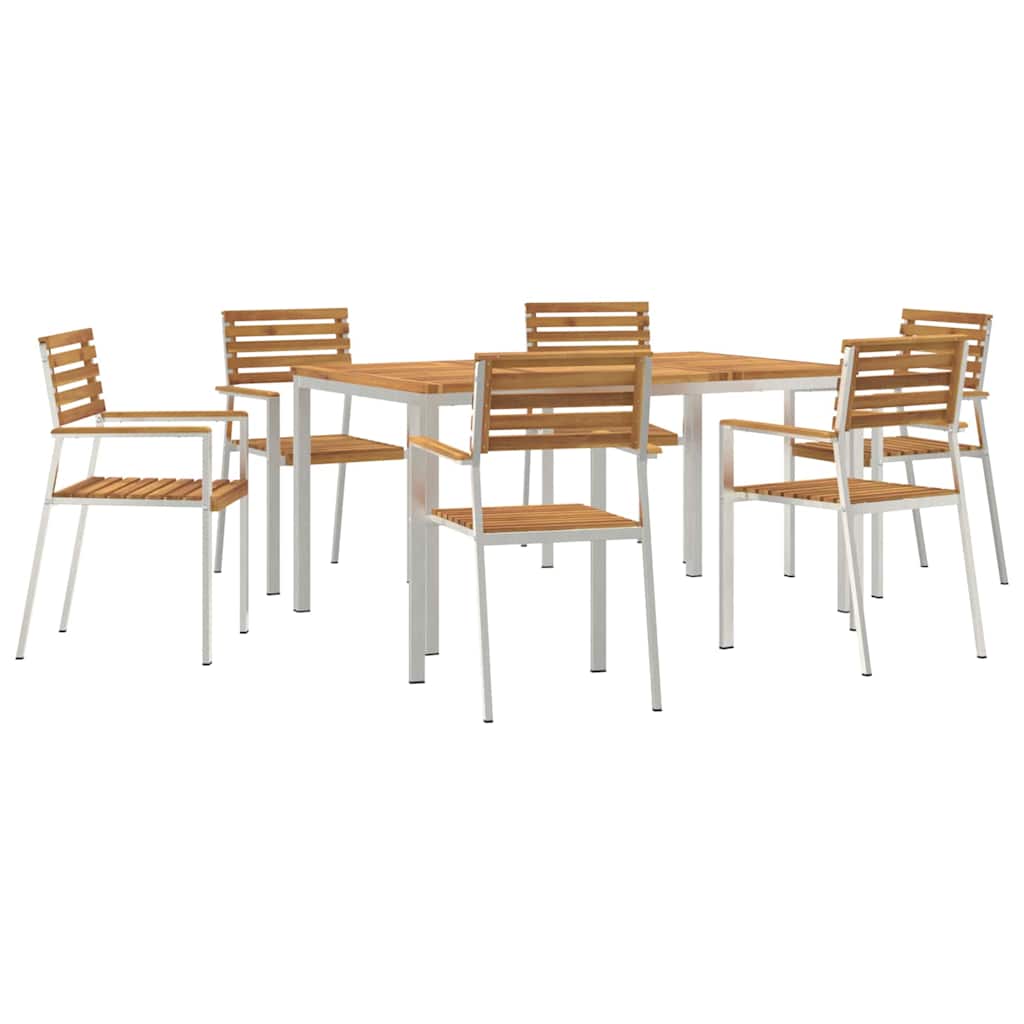 Vrtni set za objed 7 pcs