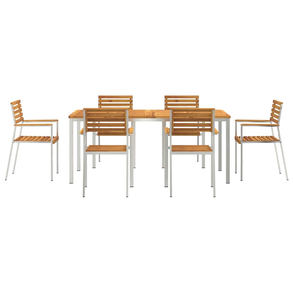 Vrtni set za objed 7 pcs