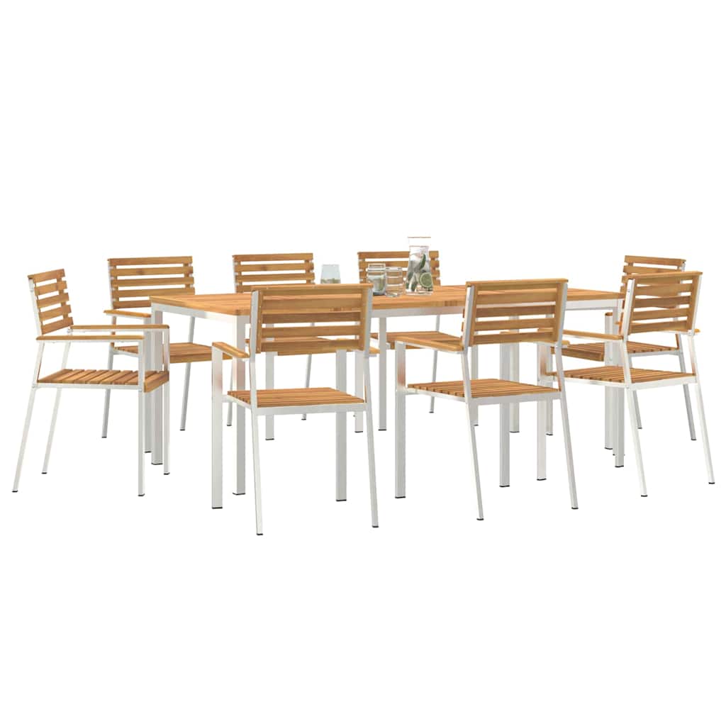 Vrtni set za objed 9 pcs