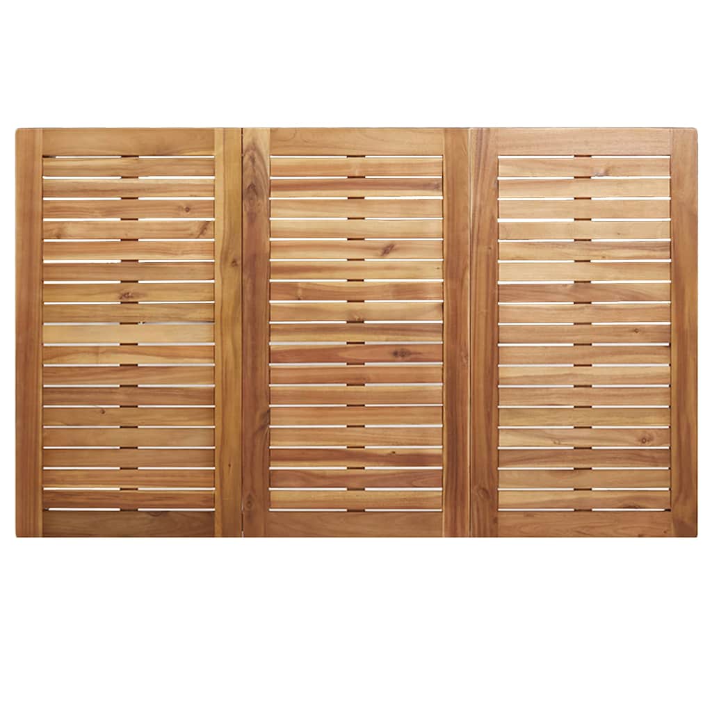 Vanjski set za objedovanje 5 pcs Smeđa Čvrsto drvo akacije