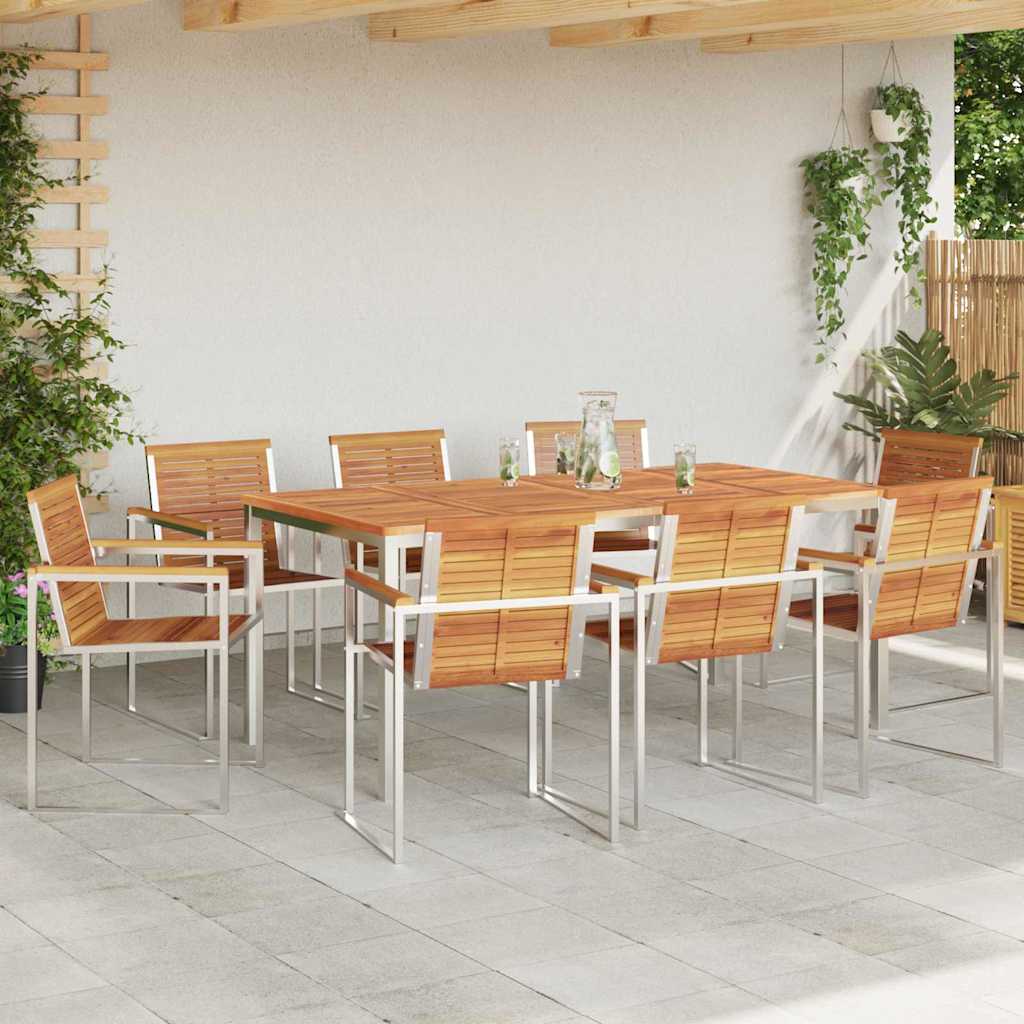 Vrtni set za objed 9 pcs
