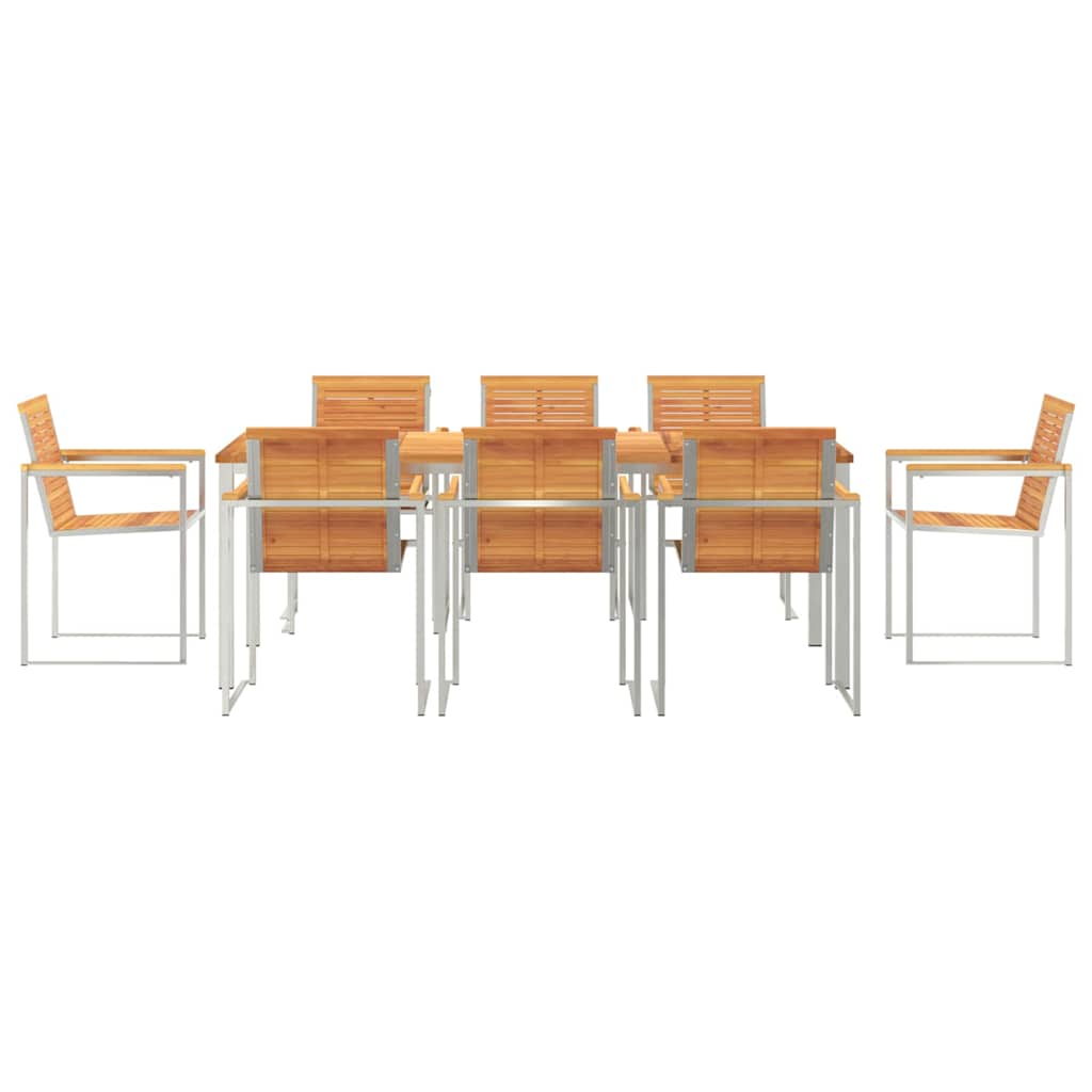 Vrtni set za objed 9 pcs