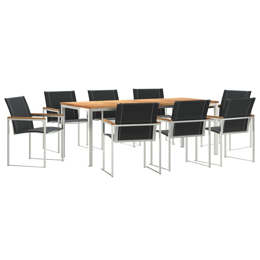 Vrtni set za objed 9 pcs