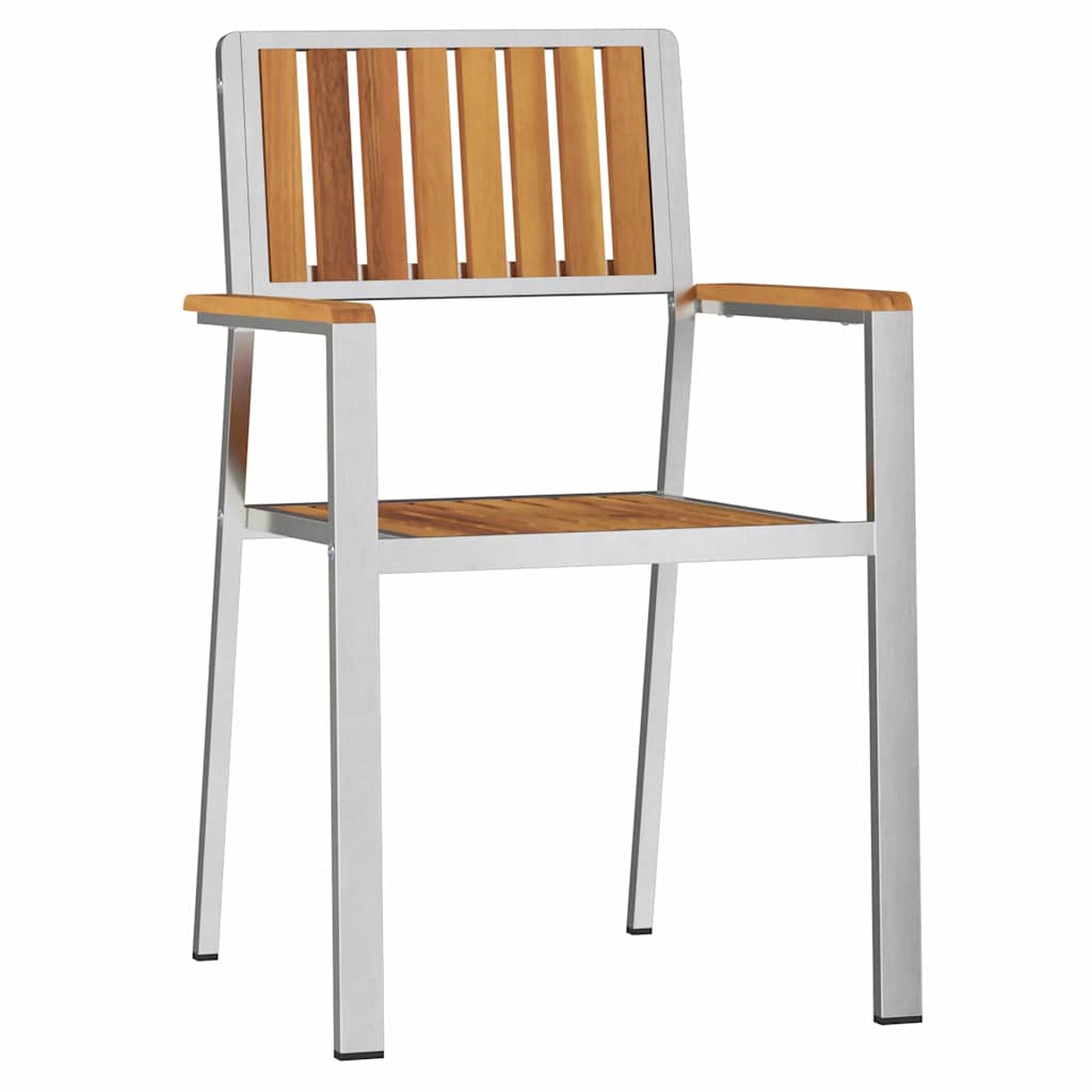Vrtni set za objed 3 pcs Smeđa