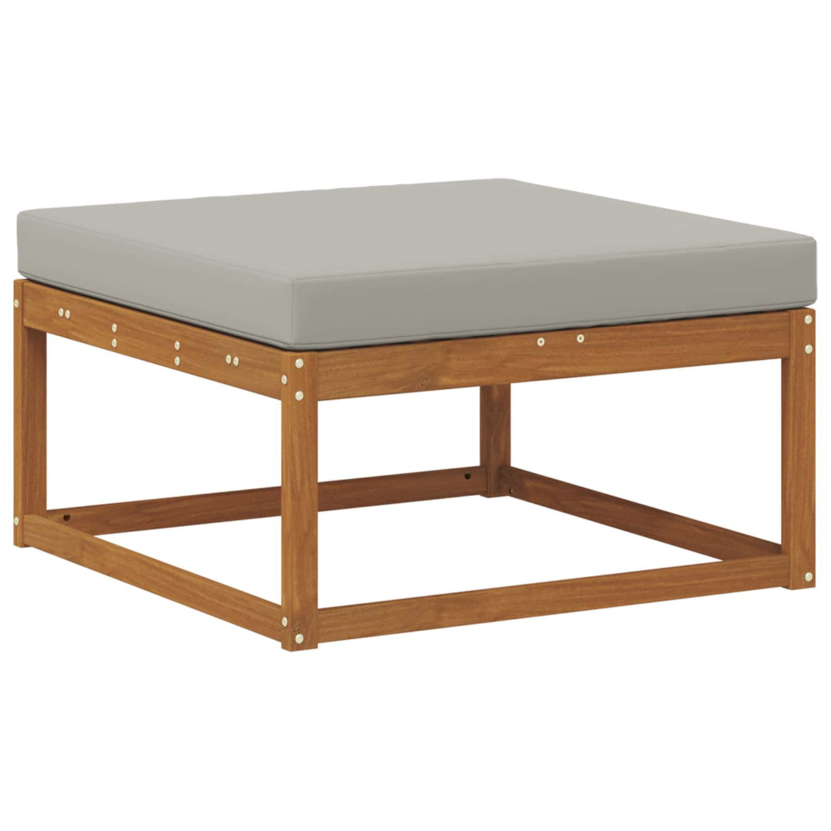 Set vanjskih sofa 5 kom. Prirodna i svijetlo siva Smeđa 325 x 162,5 x 73 cm