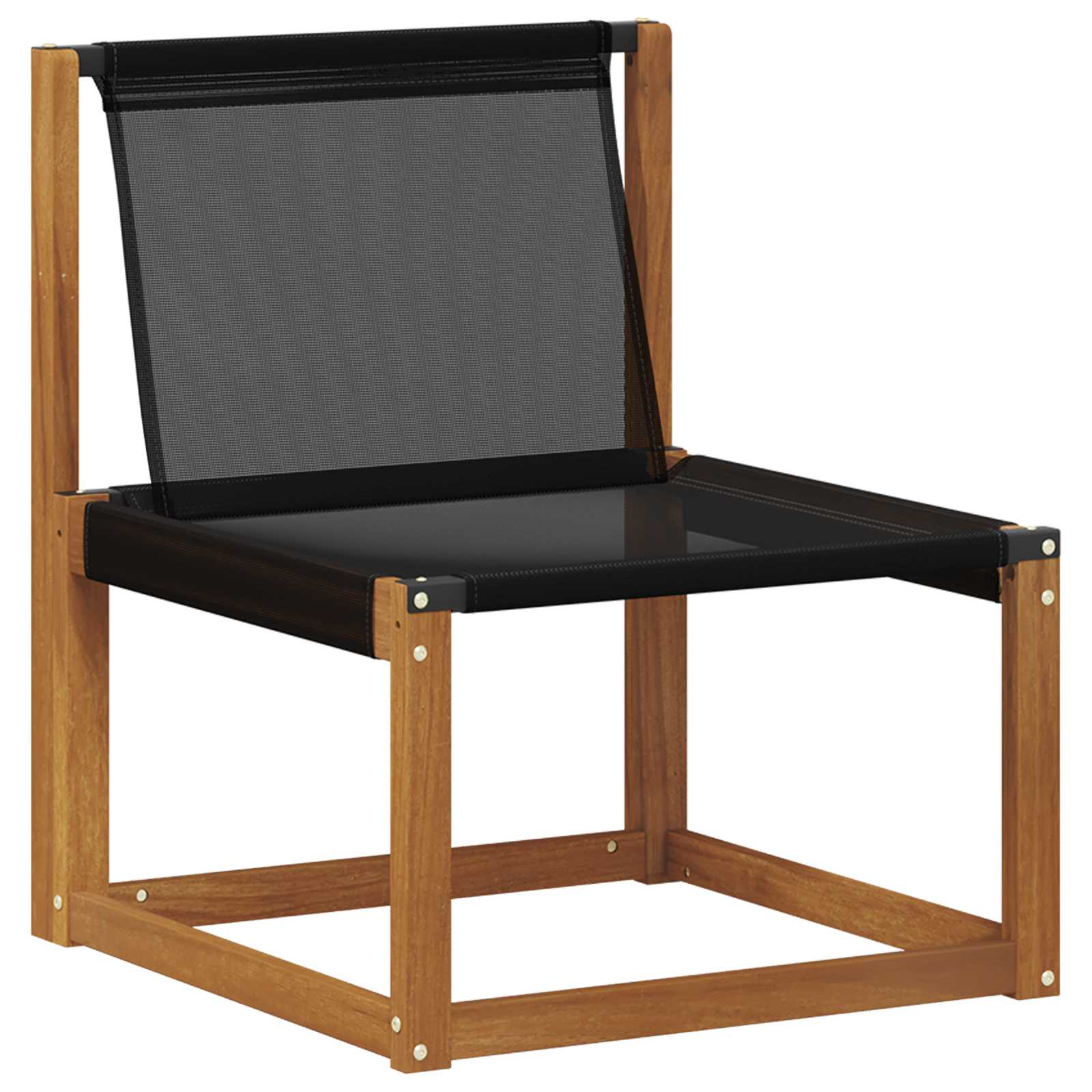 Set vanjskih sofa s jastukom 4 pcs Prirodna i bež