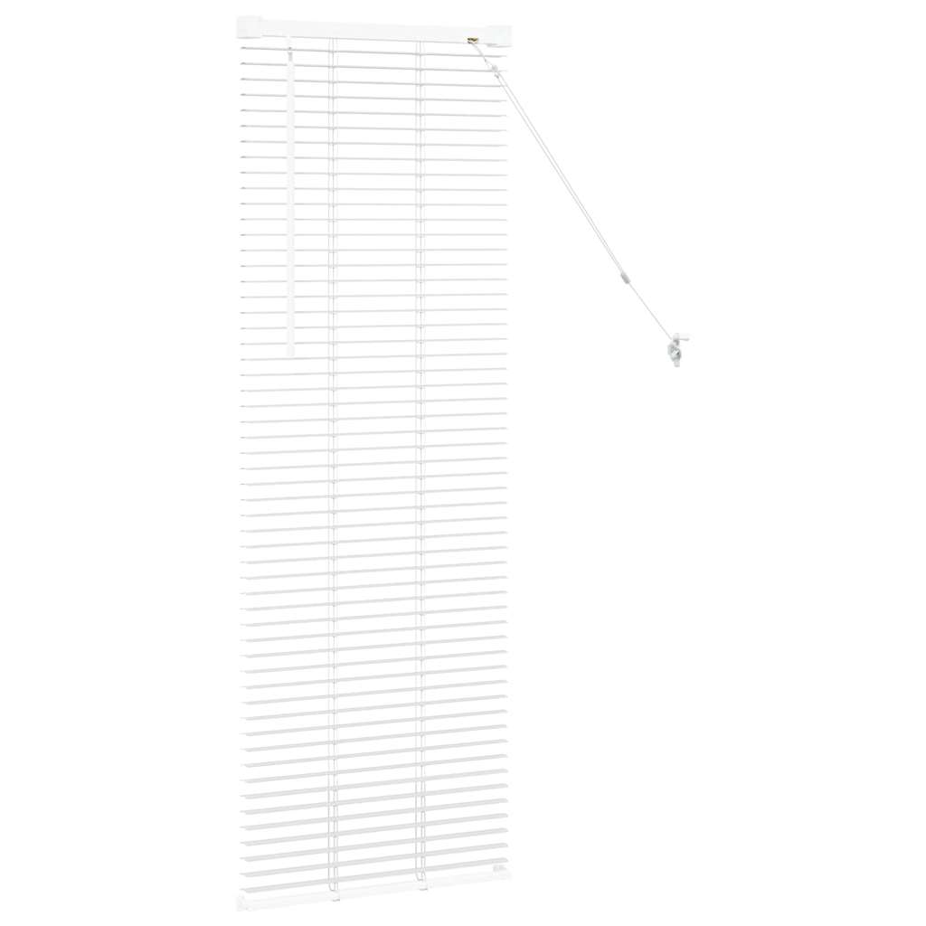 Venecijanski zastore Bijelo 130 x 40 cm Aluminij