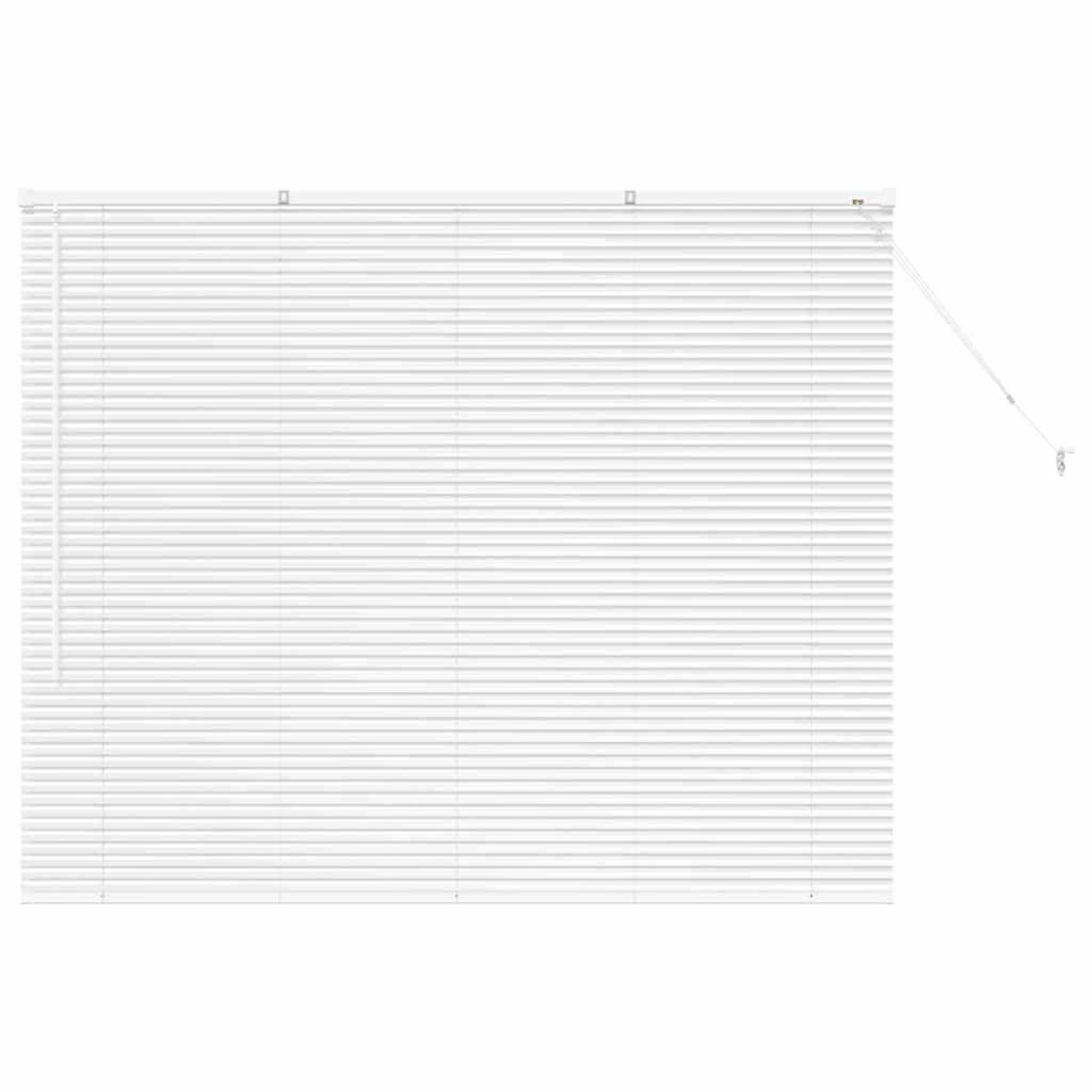 Venecijanski zastore Bijelo 130 x 155 cm Aluminij