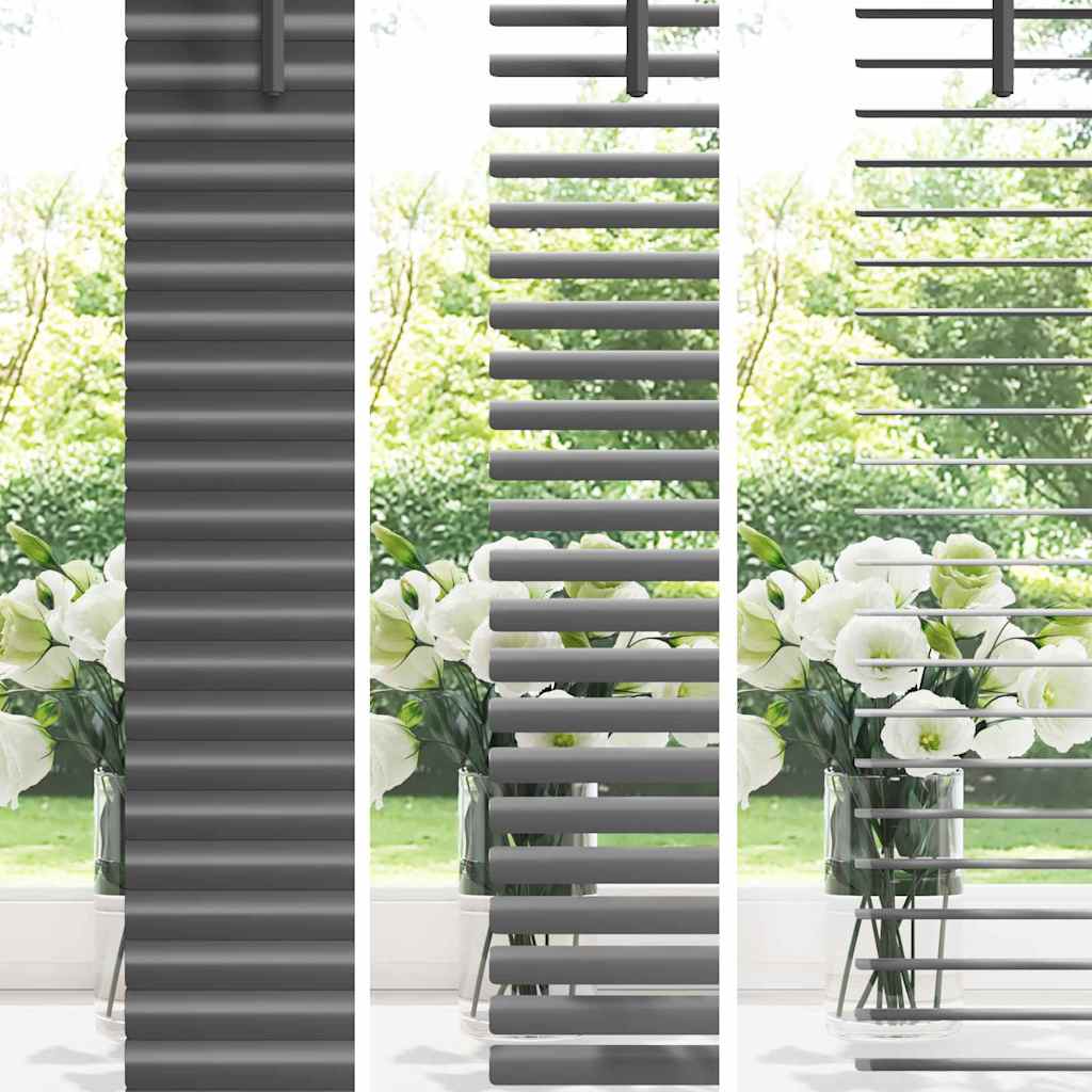 Venecijanski zastore Tamno siva 175 x 95 cm Aluminij
