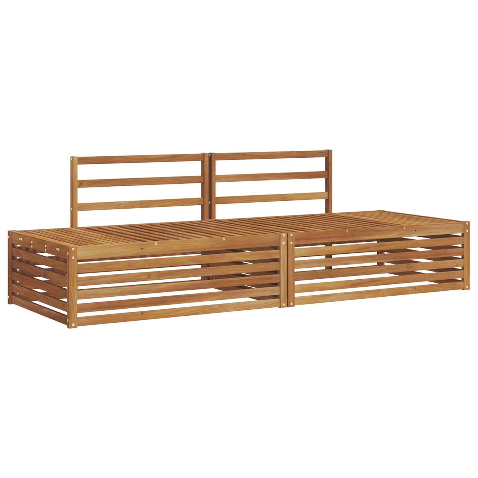 Set vanjskih sofa Prirodna 203,5 x 83 x 73 cm