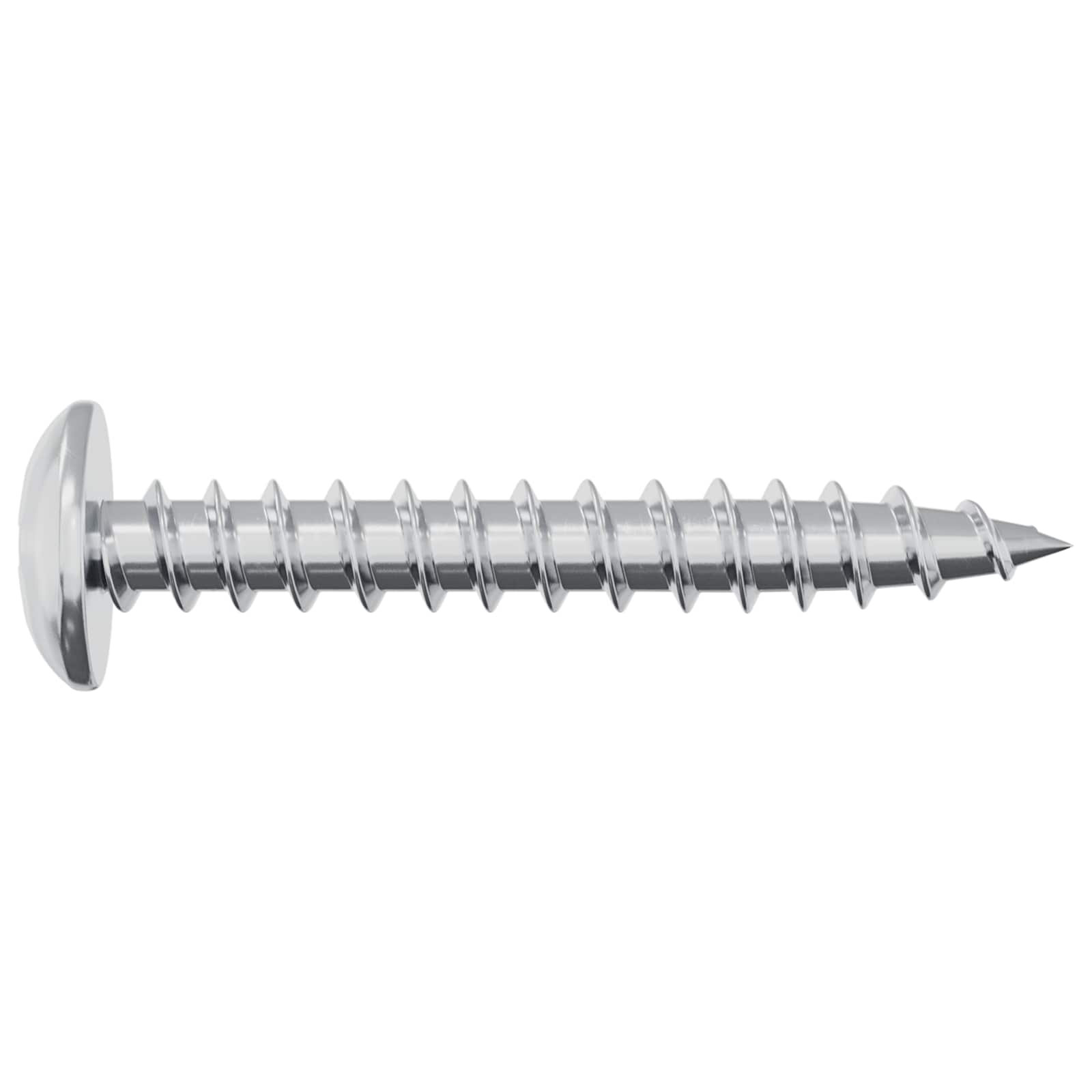 Drveni vijak 8182 pcs Srebrno M4 x 28 mm Željezo