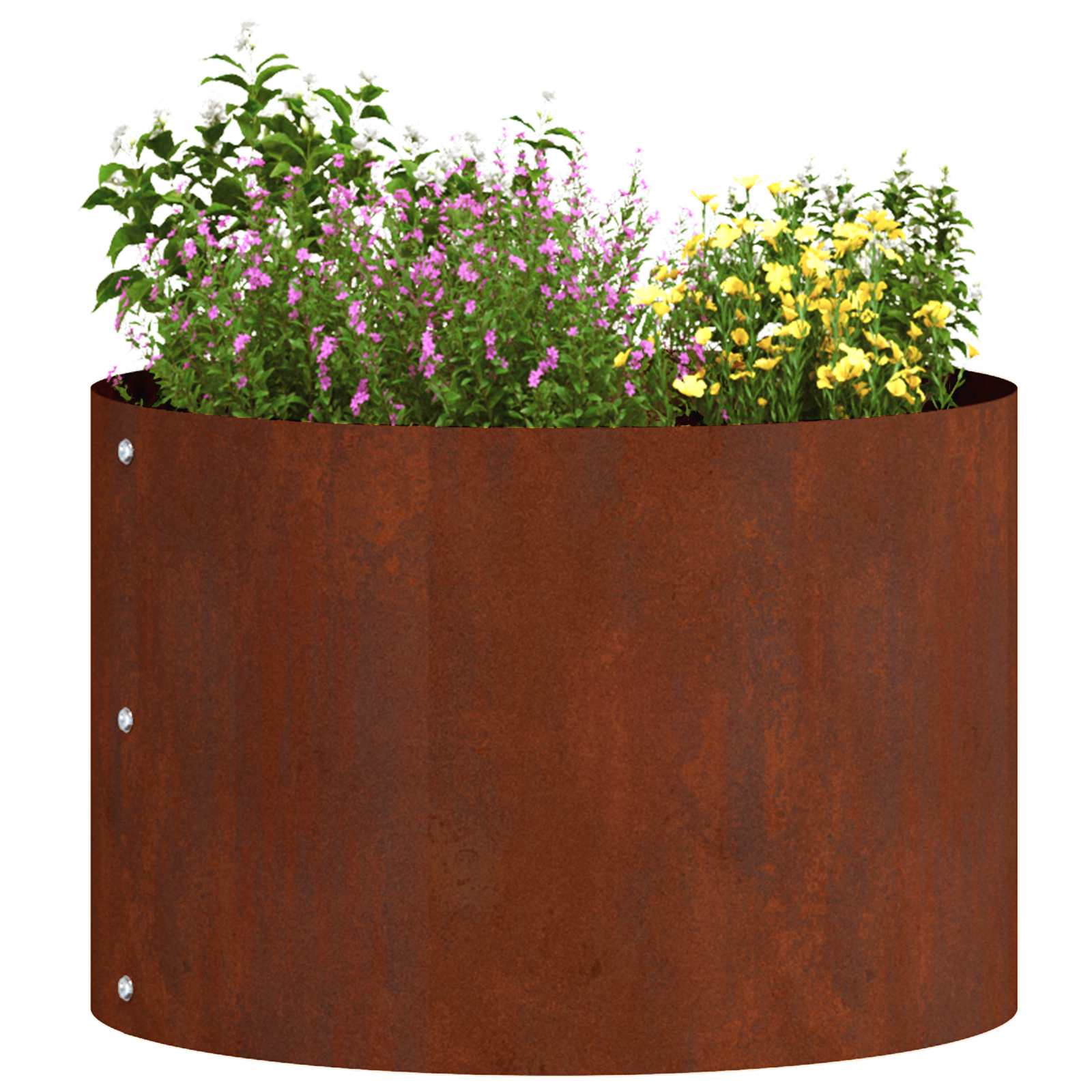 Prsten za saksiju 5 pcs Smeđa 30 x 30 x 20 cm