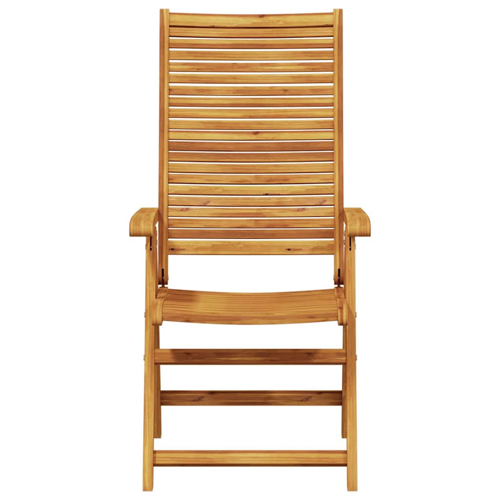 Vrtni set za objed 3 kom. Smeđa Čvrsto drvo akacije 110 x 110 x 75 cm