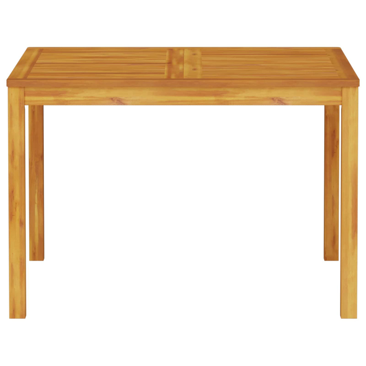 Vrtni set za objed 5 kom. Smeđa Čvrsto drvo akacije 110 x 110 x 75 cm