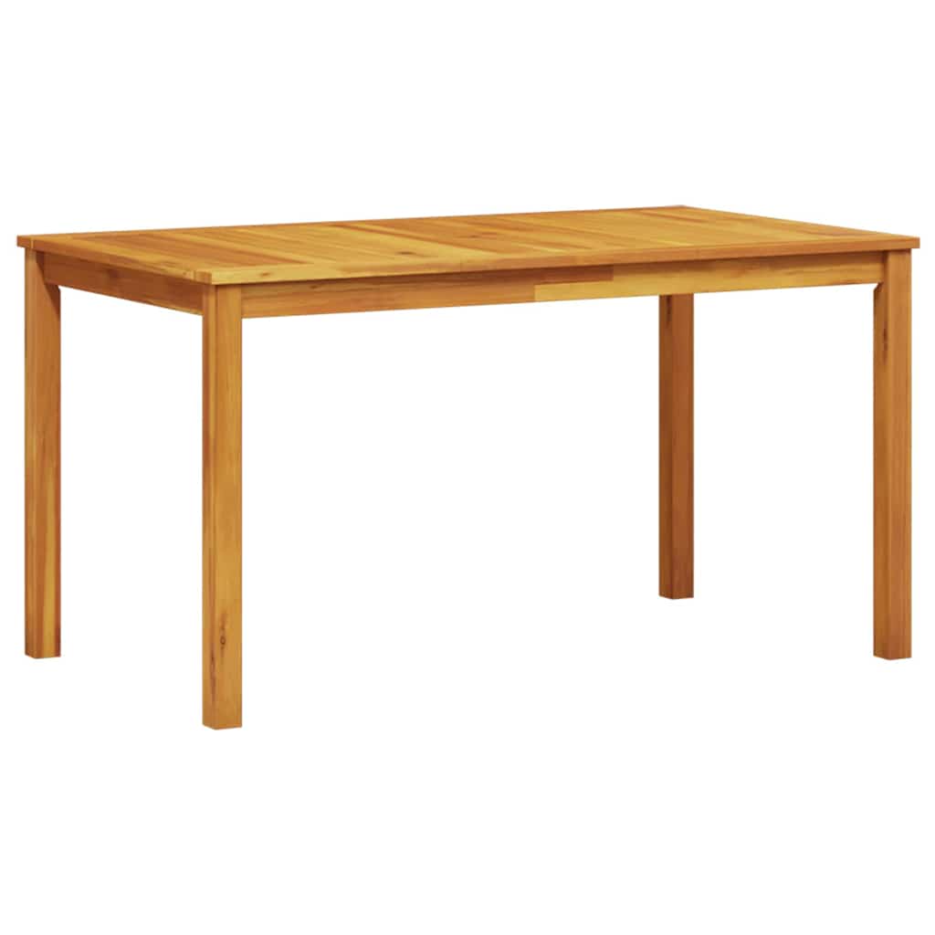 Vrtni set za objed 5 kom. Smeđa Čvrsto drvo akacije 140 x 80 x 74 cm