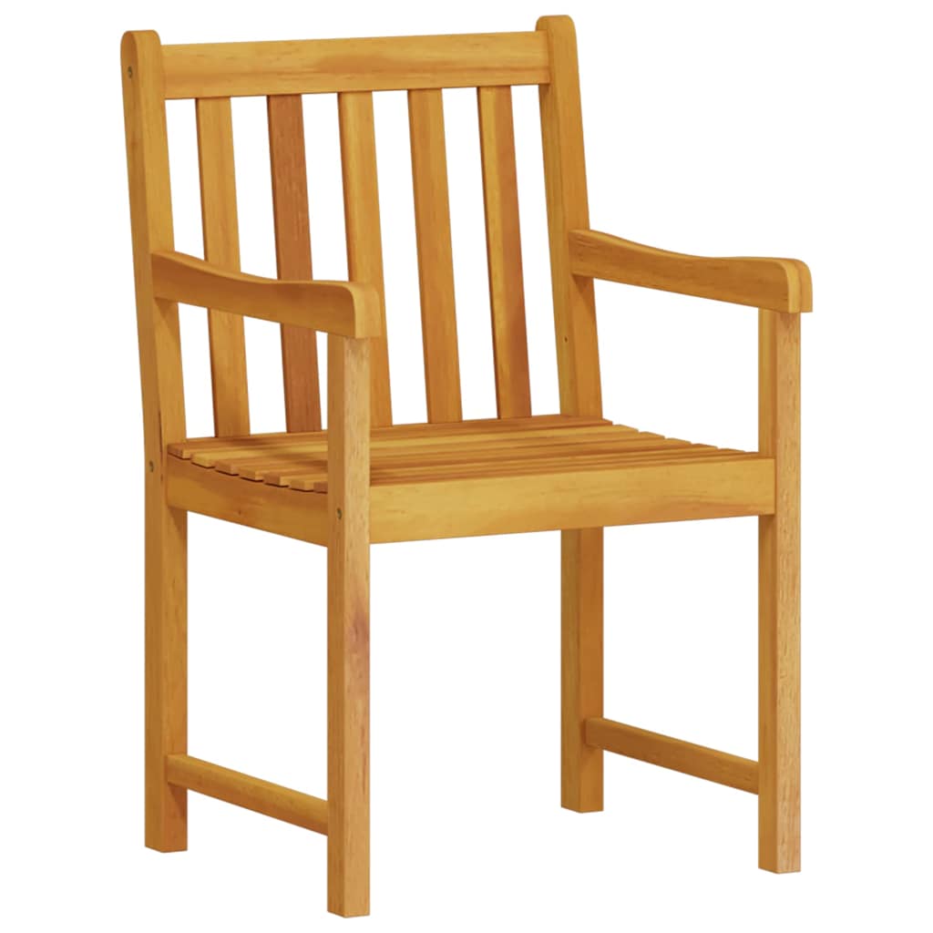 Vrtni set za objed 7 kom. Smeđa Čvrsto drvo akacije 140 x 80 x 74 cm