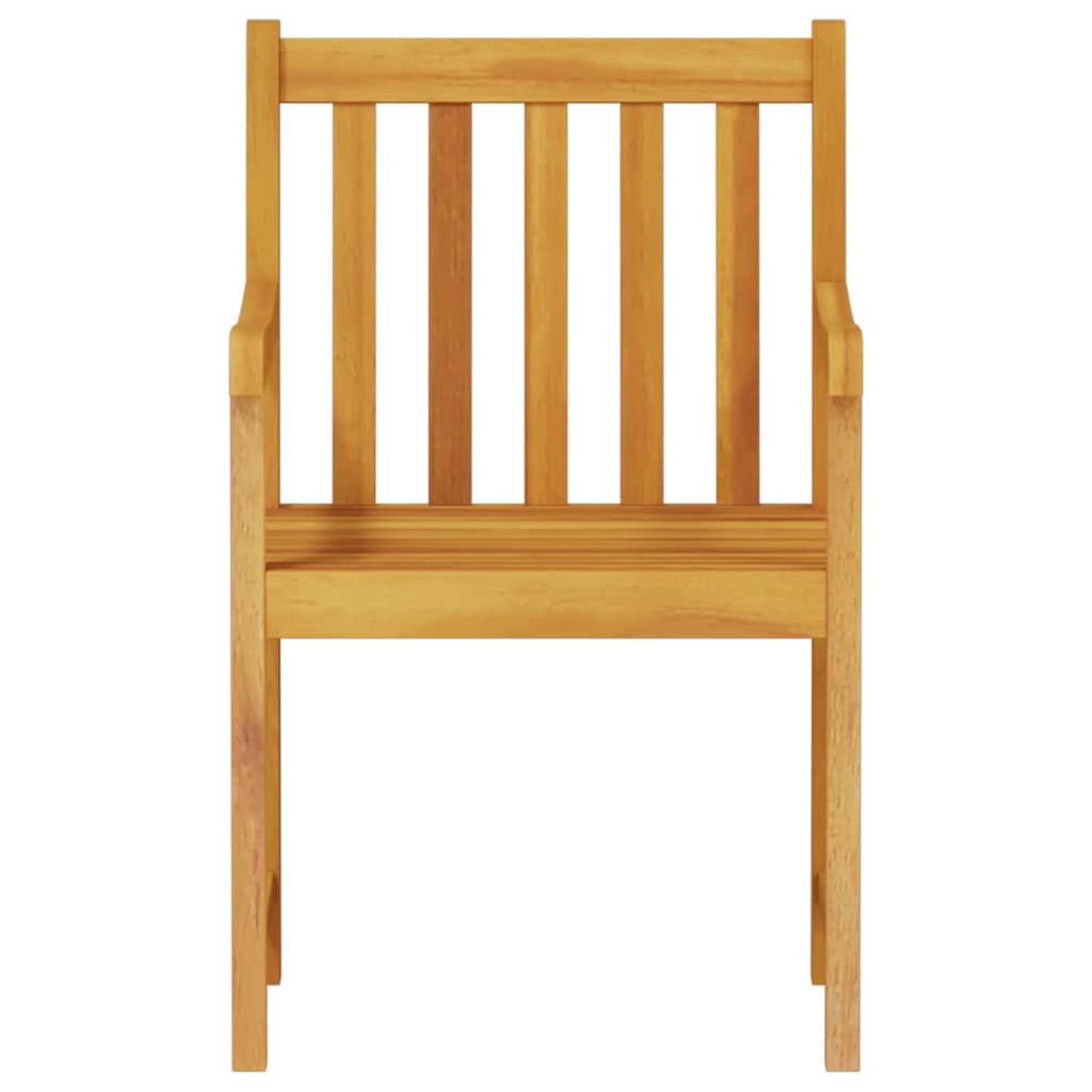 Vrtni set za objed 7 kom. Smeđa Čvrsto drvo akacije 140 x 80 x 74 cm