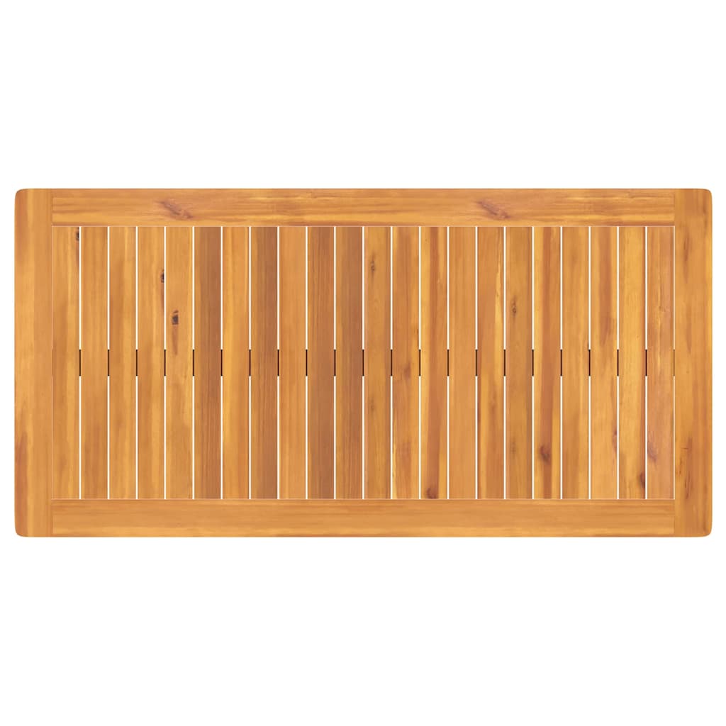 Vrtni set za objed 3 kom. Smeđa Čvrsto drvo akacije 110 x 55 x 74 cm
