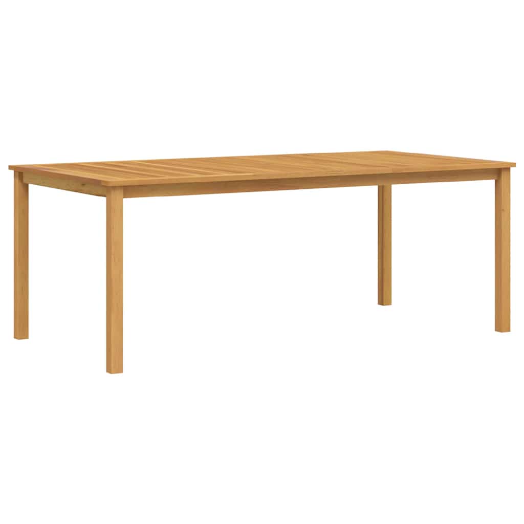Vrtni set za objed 7 kom. 6-sjedala Smeđa Čvrsto drvo akacije 200 x 100 x 74 cm