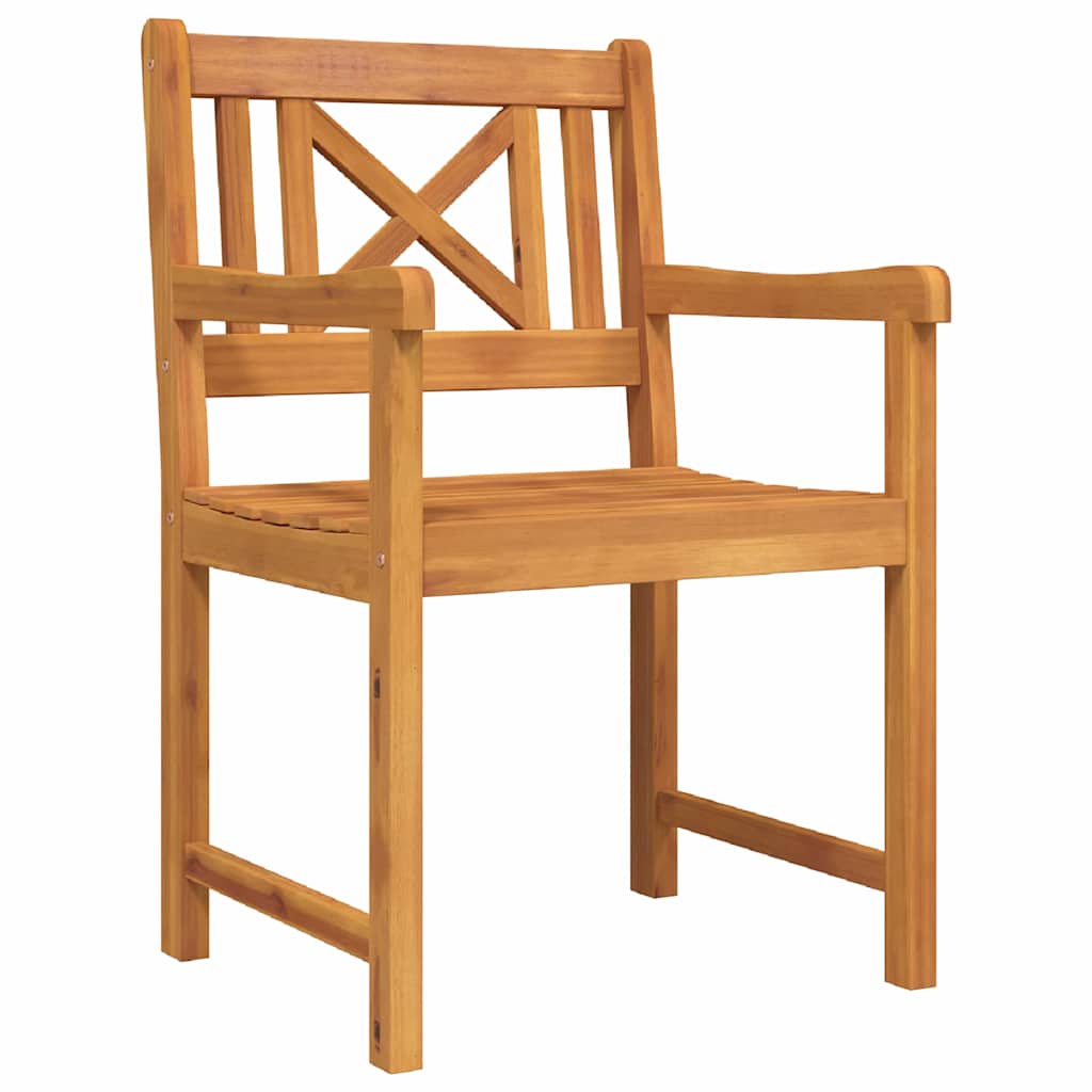 Vrtni set za objed 9 kom. 8-sjedala Smeđa Čvrsto drvo akacije 200 x 100 x 74 cm