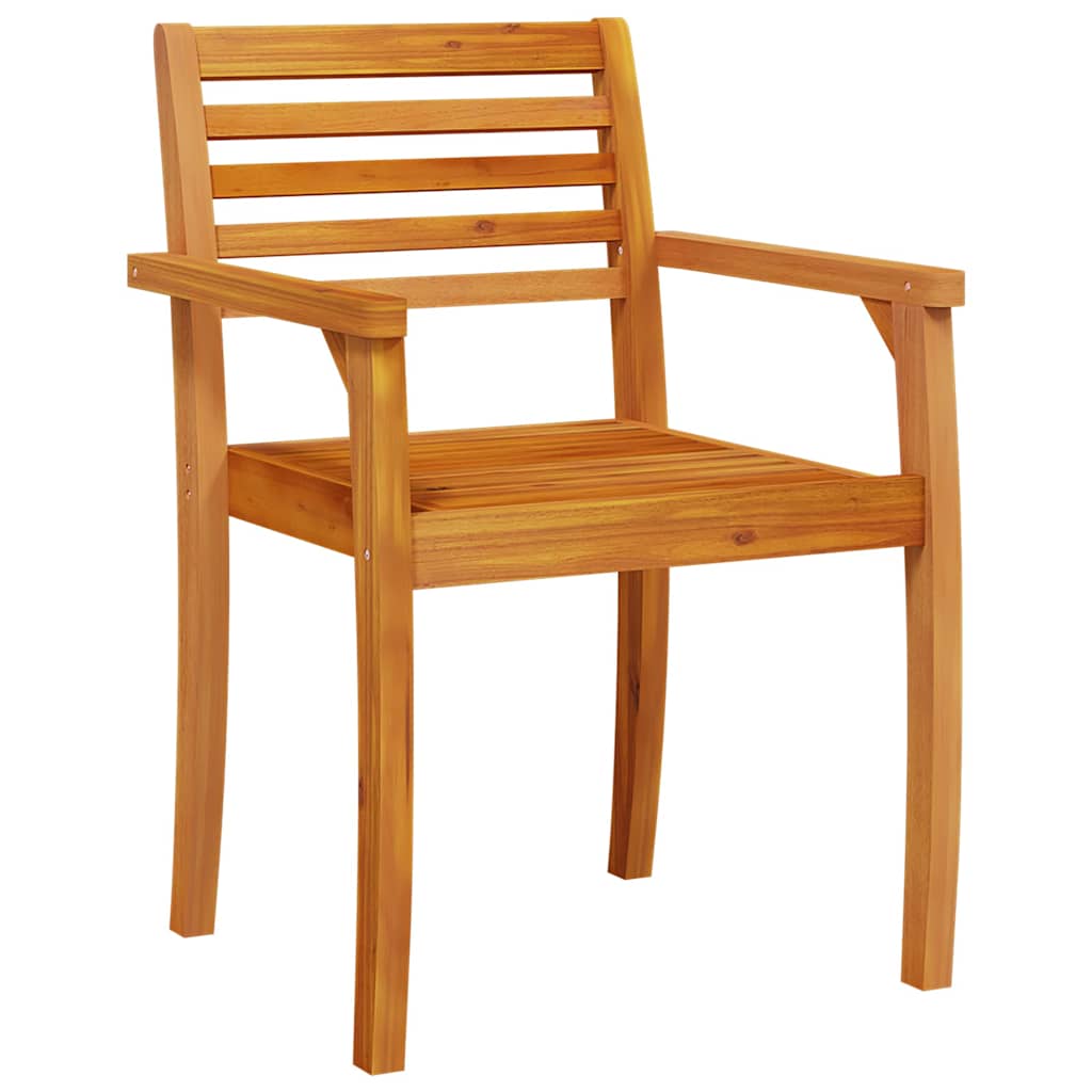Vrtni set za objed 3 kom. Smeđa Čvrsto drvo akacije 110 x 55 x 75 cm
