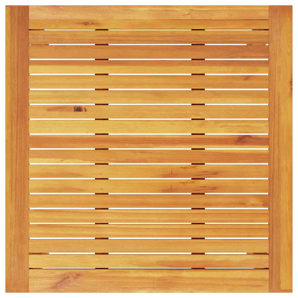 Vrtni set za objed 3 kom. Smeđa Čvrsto drvo akacije 85 x 85 x 75 cm