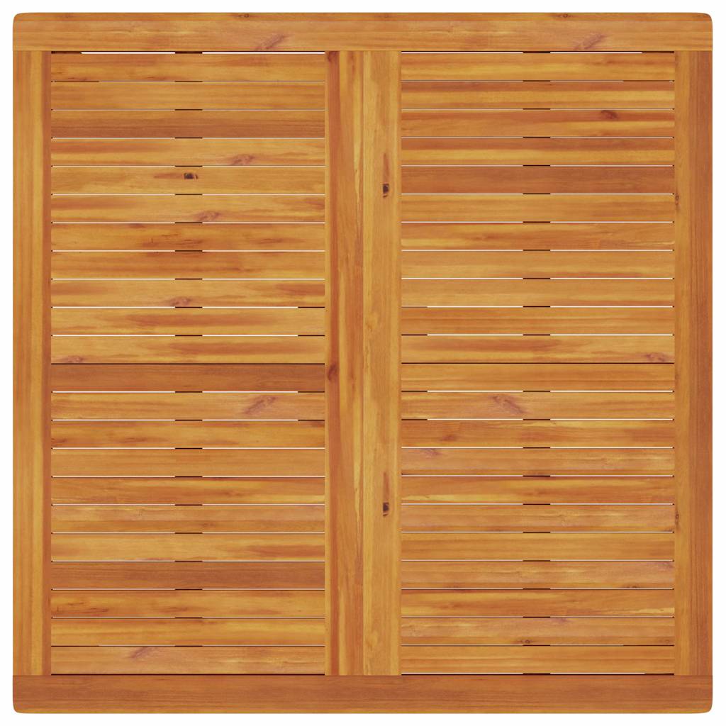 Vrtni set za objed 5 kom. Smeđa Čvrsto drvo akacije 85 x 85 x 75 cm