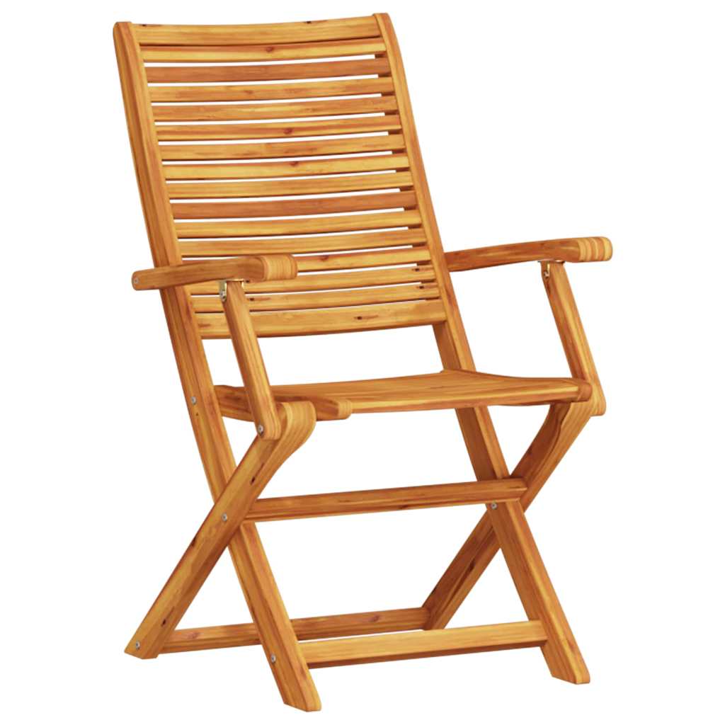 Vrtni set za objed 5 kom. Smeđa Čvrsto drvo akacije 135 x 85 x 75 cm