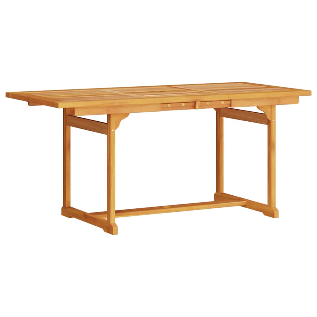 Vrtni set za objed 5 kom. Smeđa Čvrsto drvo akacije 170 x 80 x 75 cm
