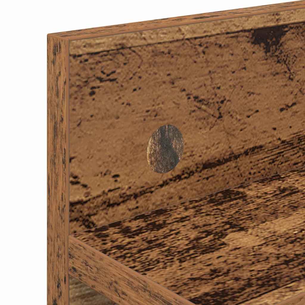 Vješalica za kapute na zidu Zidne Staro drvo 60 x 10,5 x 18 cm