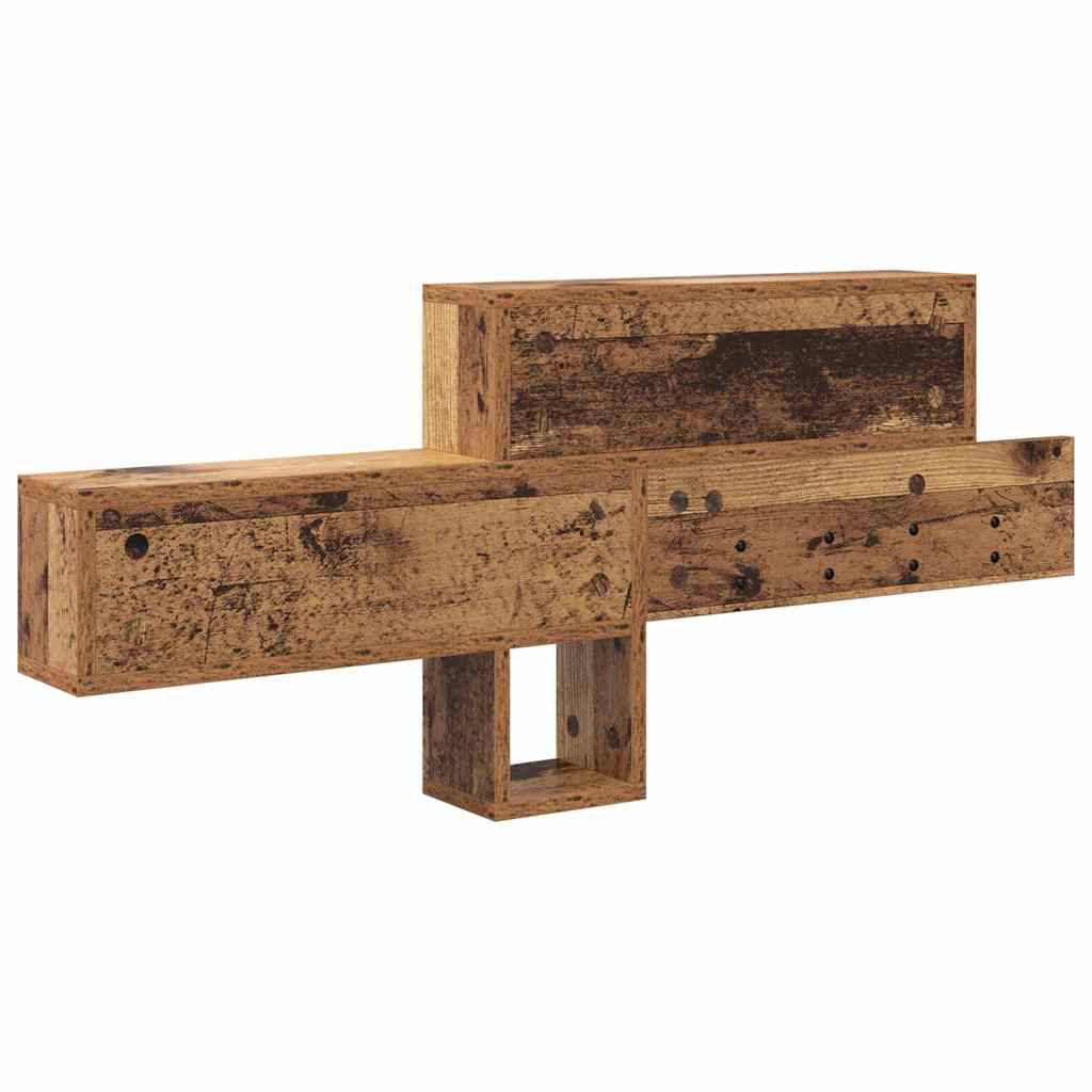 Vješalica za kapute na zidu Zidne Staro drvo 100 x 12 x 43,5 cm