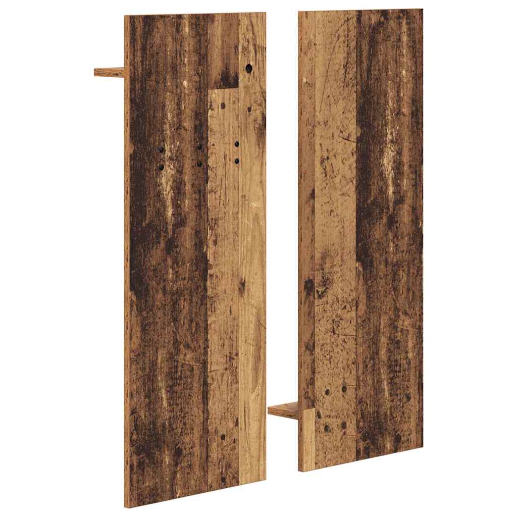 Vješalica za kapute na zidu Zidne Staro drvo 70 x 10 x 90 cm