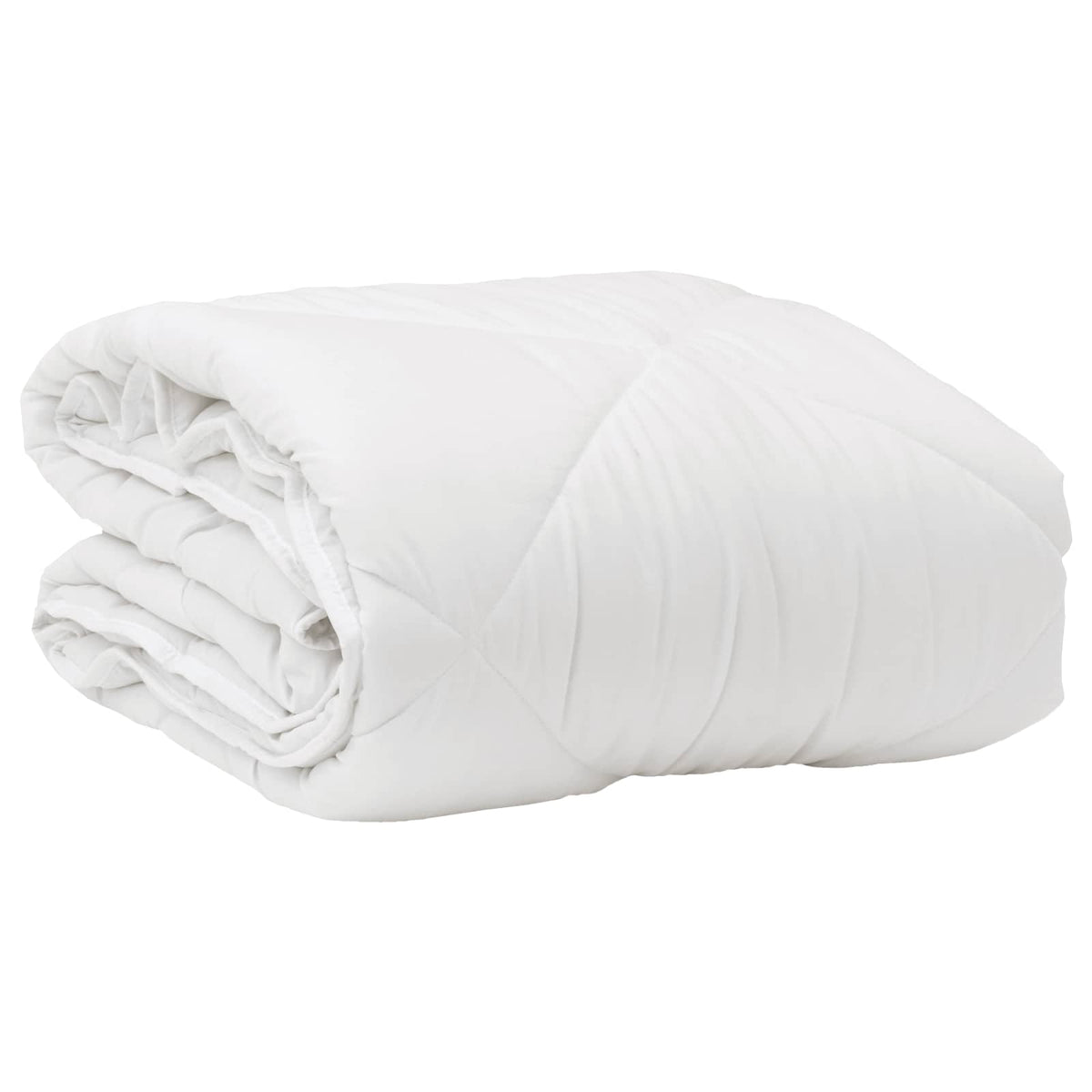 Poplun s jastukom 2 kom. Bijela Mikrovlakna 155 x 200 cm