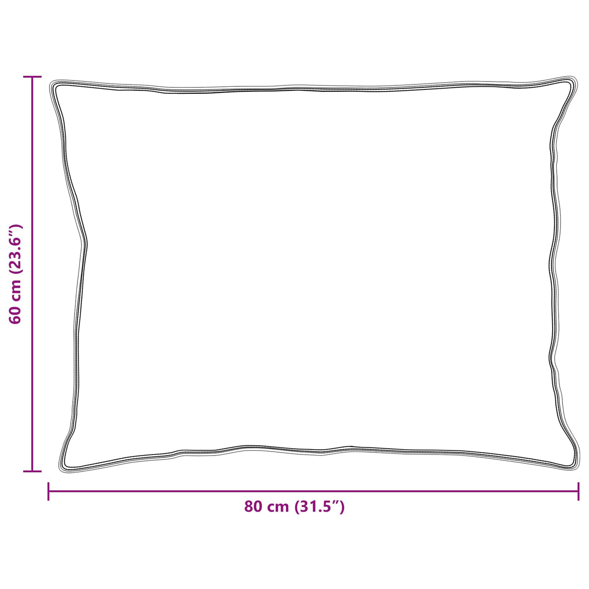 Duvet s jastucima s jastukom 3 kom. Bijelo Mikrofibra i Pero Bijela 200 x 220 cm,60 x 80 cm