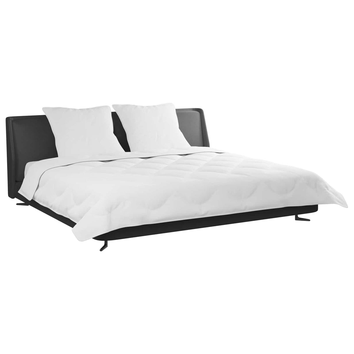 Duvet s jastucima s jastukom 3 kom. Bijelo Mikrofibra i Pero Bijela 200 x 220 cm,80 x 80 cm