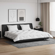 Duvet s jastucima s jastukom 3 kom. Bijelo Mikrofibra i Pero Bijela 240 x 220 cm,50 x 70 cm