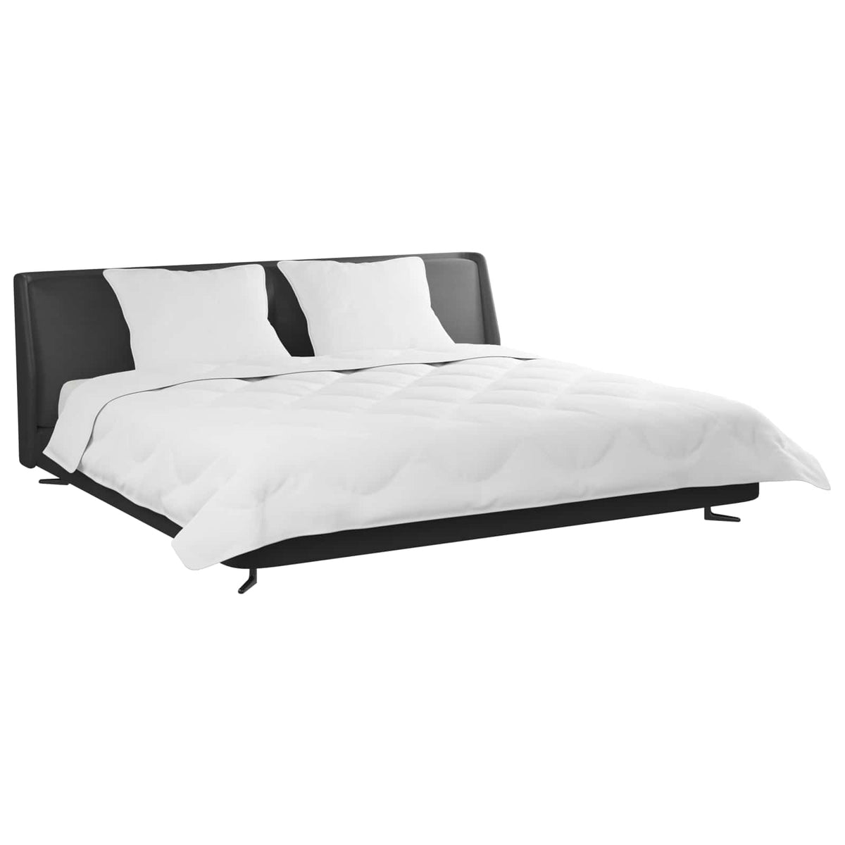 Duvet s jastucima s jastukom 3 kom. Bijelo Mikrofibra i Pero Bijela 240 x 220 cm,70 x 90 cm