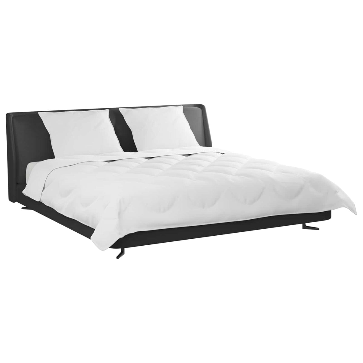 Duvet s jastucima s jastukom 3 kom. Bijela Mikrovlakna 200 x 200 cm,40 x 60 cm