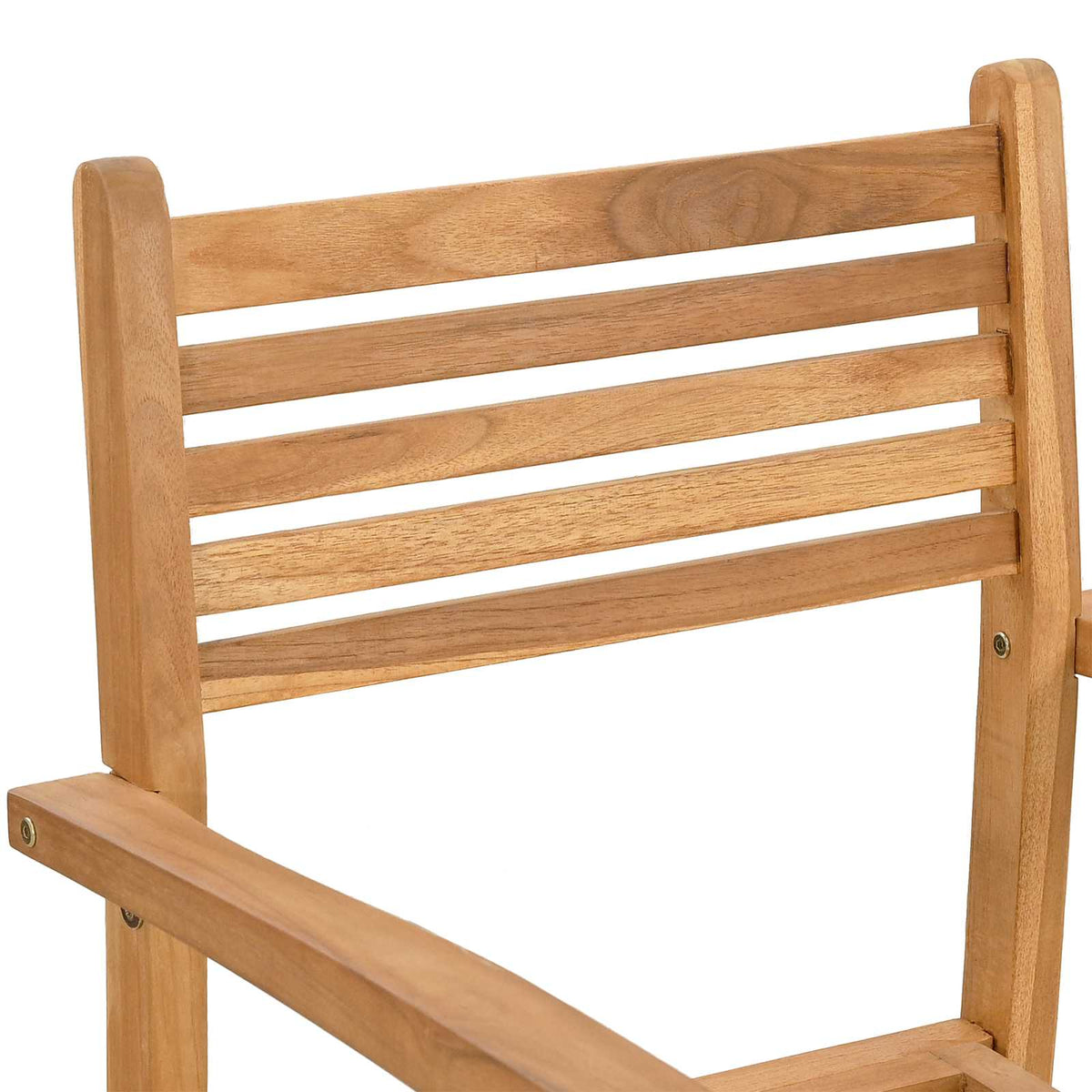 Vrtni set za objed 7 kom. Smeđa Čvrsto teak drvo
