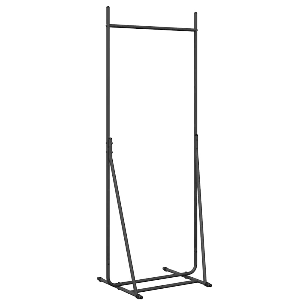 Stalak za odjeću Crna 62 x 48 x 158 cm Čelik