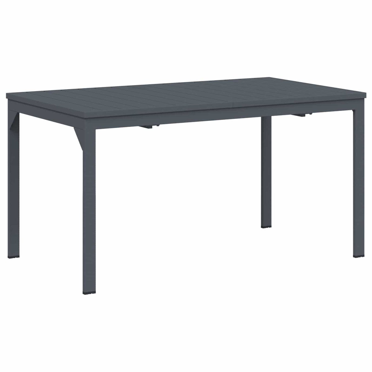 Vrtni set za objed 9 kom. Crna poliratan 180 x 80 x 74 cm