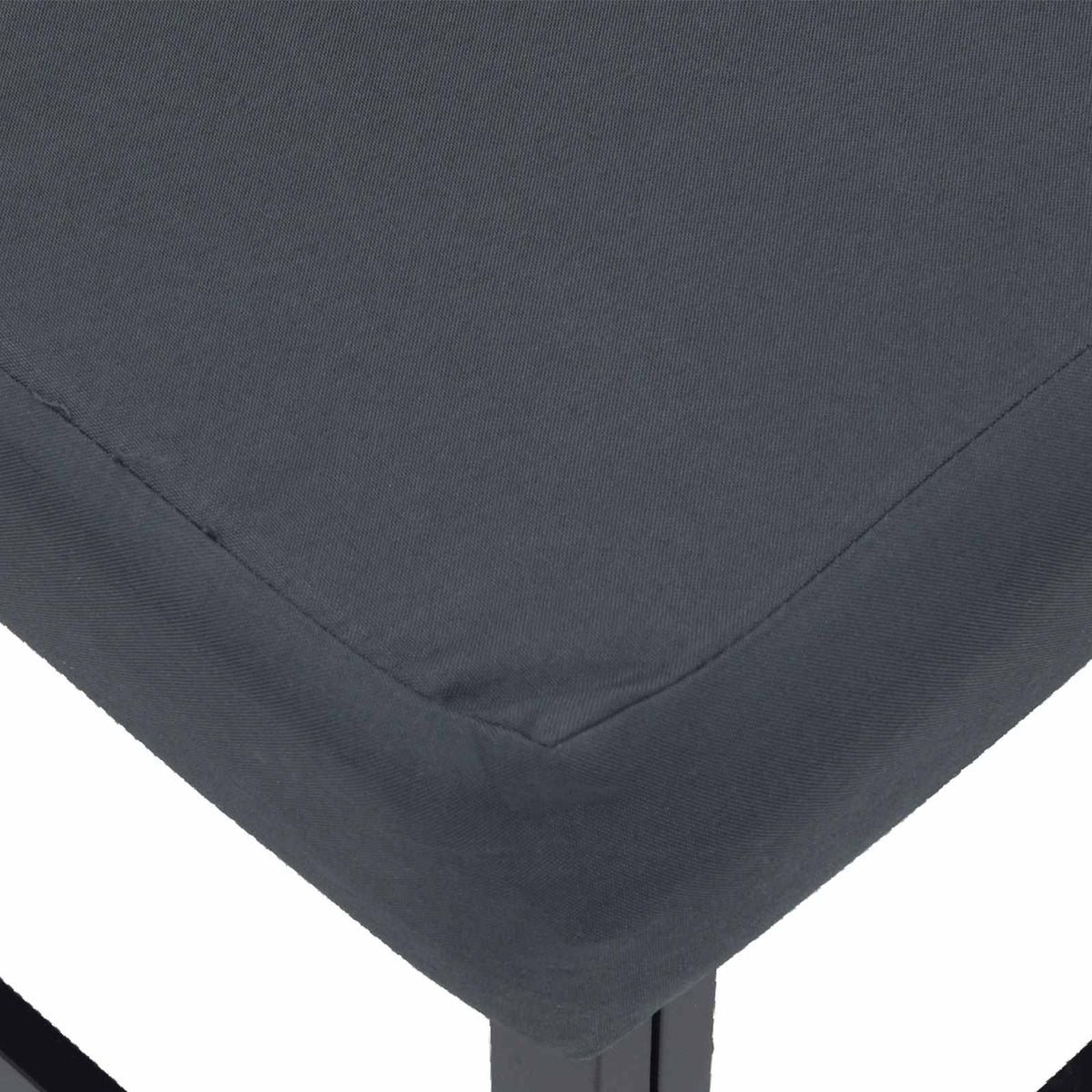Sjedeća garnitura za vrt 9 kom. Crna Aluminij 353 x 353 x 71 cm